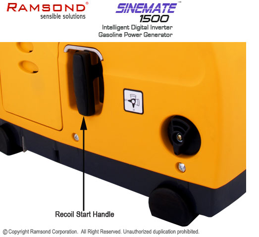 Sinemate 1500 recoil start