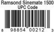 sinemate 4500 UPC code